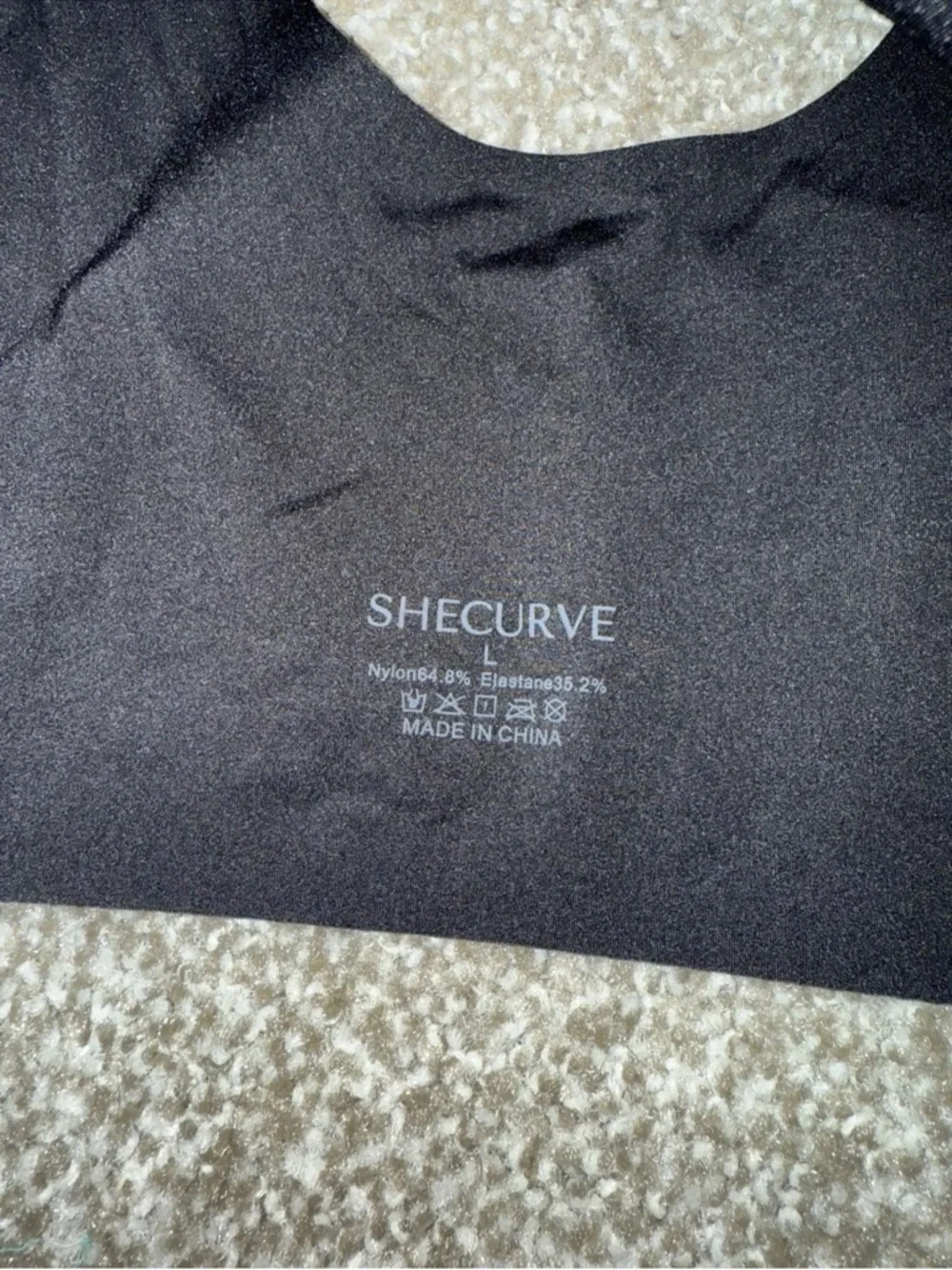 SheCurve She Curve Jelly Bra Large Black Wireless Seamless Pullover - Picture 2 of 3
